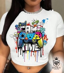Legacy Game On Crop Top